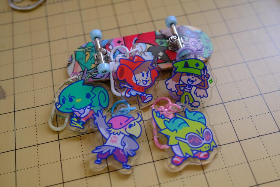 Skater Furs Charms
