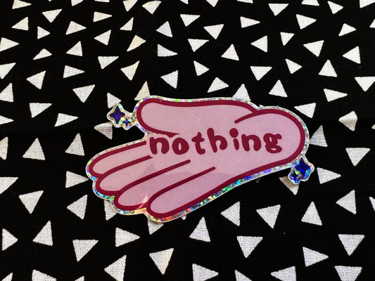 Nothing sticker