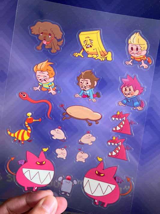 Mother 3!? Sticker Sheet