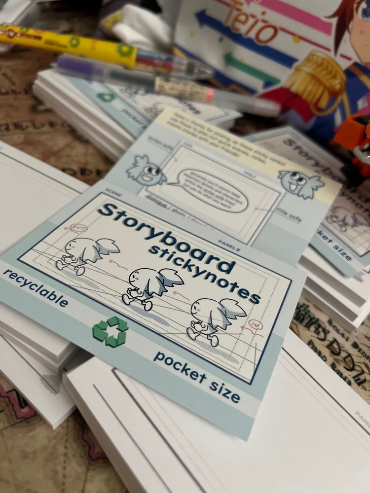 Storyboard Stickynotes { 3pack }