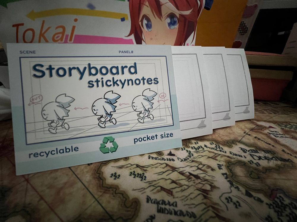 Storyboard Stickynotes { 3pack }