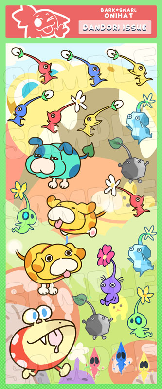 Dandori Issue sticker sheet